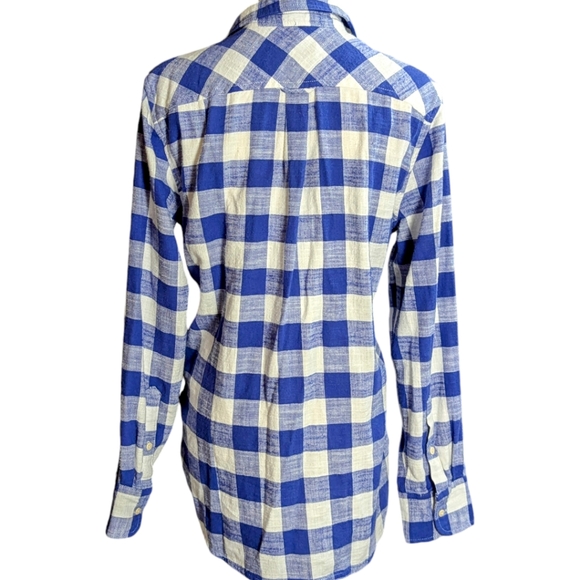 NWT J Crew Classic Button up Flannel Shirt Size Small - Picture 3 of 11